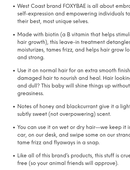 FoxyBae Flaminglow Leave-in - Picture 5 of 9